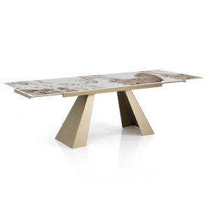 MASA EXTENSIBILA 160/240CM, HUT 1, DIN METAL SI CERAMICA, ARTIM GROUP SELECTION - Img 2