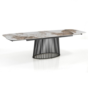 MASA EXTENSIBILA 180/260CM, CAGE, DIN METAL SI CERAMICA, ARTIM GROUP SELECTION