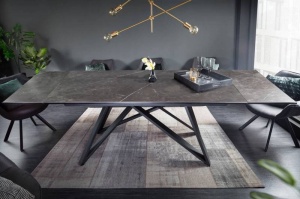 MASA EXTENSIBILA DE LUX 180/220/260CM, ATLAS, DIN METAL, STICLA SI CERAMICA, ARTIM GROUP SELECTION
