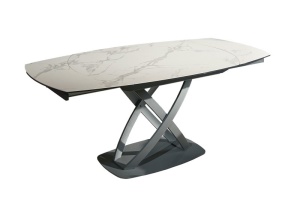 MASA EXTENSIBILA DIN CERAMICA SI METAL 130-190CM INCEPTION, ASPECT MARMURA ALBA, ARTIM GROUP SELECTION - Img 5