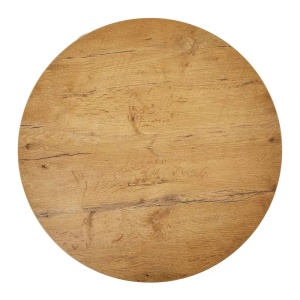 MASA PENTRU CAFENEA, 68 CM, STEJAR LANCELOT/NEGRU, DIN PAL LAMINAT SI OTEL, ARTIM GROUP SELECTION - Img 4