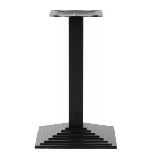 MASA PENTRU CAFENEA, 90x90 CM, STEJAR LANCELOT/NEGRU, DIN PAL LAMINAT SI FONTA, ARTIM GROUP SELECTION - Img 4