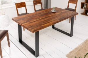 MASA STIL INDUSTRIAL 200CM , IRON CRAFT II, COD 40819, DIN LEMN MASIV