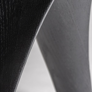 MASA SUFRAGERIE DEOSEBITA, BILZEN 280CM, FURNIR/MDF SI FIBRA DE STICLA, NEGRU, ARTIM GROUP SELECTION - Img 5