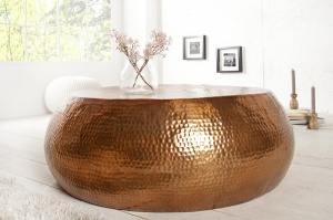 MASUTA DE CAFEA 80CM, ORIENT, COD 38395, CUPRU, DESIGN MODERN - Img 2
