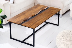 MASUTA DE CAFEA, AMAZONAS 110CM, DIN LEMN DE MANGO, STIL INDUSTRIAL - Img 2
