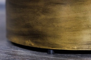 MASUTA DE CAFEA, BONE INLAY 60CM, POLIRASINA SI METAL, COD 42800, MODEL DEOSEBIT - Img 4