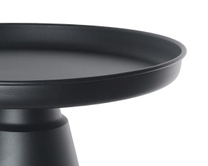 MASUTA DE CAFEA BOTTIGLIA SMOKE 50, NEAGRA, CONFECTIONATA DIN OTEL SI STICLA, STIL MODERN - Img 2