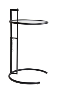 MASUTA DE CAFEA GREY DIN METAL CU BLAT DE STICLA STIL MODERN B2 - Img 2