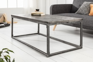 MASUTA DE CAFEA, INFINITY HOME 100CM, LEMN MASIV MANGO, COD 40058 DESIGN RETRO - Img 2