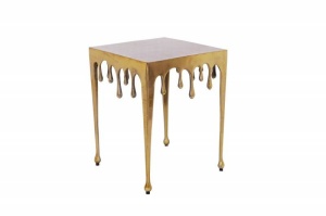MASUTA DE CAFEA, LIQUID S 44CM AURIE, COD 40639, DIN METAL, STIL MODERN