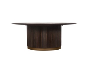 MASUTA DE CAFEA LUXOR, 100 CM, MARO, DIN FURNIR DE STEJAR SI METAL, RICHMOND INTERIORS - Img 2
