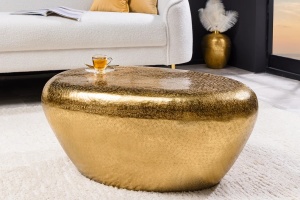 MASUTA DE CAFEA, STONE 75CM, DIN METAL, 50CM, AURIU, ARTIM GROUP SELECTION