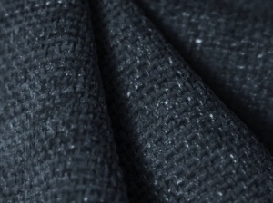 MODUL SEZLONG MILEY, PE DREAPTA, ALBASTRU, CU TAPITERIE DIN TEXTIL CHENILLE HAGA, MICADONI - Img 5