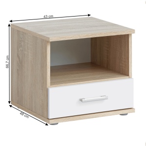 NOPTIERA CU SERTAR DIN STEJAR EMIO TYP 05 STIL MODERN TK - Img 3