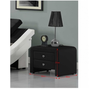 NOPTIERA DIN PIELE ECOLOGICA NEAGRA WILSON STIL MODERN TK - Img 3