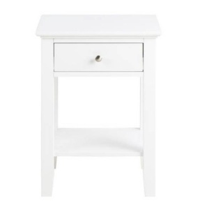 NOPTIERA LINNEA, ALBA, CONFECTIONATA DIN MDF, STIL CLASIC - Img 3