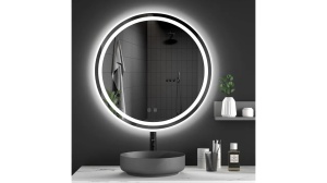 OGLINDA BAIE REA BAS, CU LED, 90CM, DIN STICLA, CALITATE SUPERIOARA - Img 2