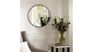 OGLINDA BAIE REA MR18-20600, 60CM, NEGRU, DIN STICLA SI METAL, CALITATE SUPERIOARA - Img 6