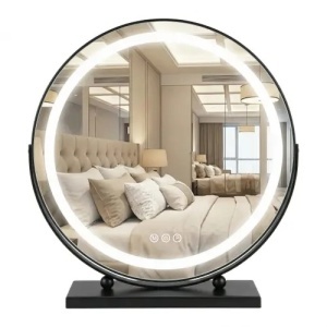 OGLINDA COSMETICA, CU LED, MAKE-UP, NEAGRA, 50 CM