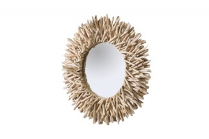 OGLINDA DECORATIVA 80CM, RIVERSIDE, NATURAL, COD 36577, STIL RUSTIC UNICAT - Img 4