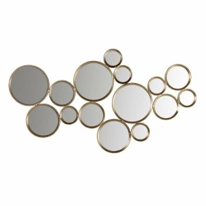 OGLINDA DECORATIVA ASIMETRICA DORINE, AURIE, STIL MODERN, B2