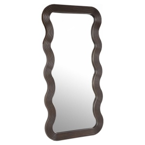 OGLINDA MAYFIELD, BLACK, MI-0103, CONFECTIONATA DIN LEMN SI OGLINDA, STIL MODERN - Img 2