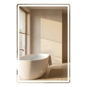 OGLINDA PENTRU BAIE, CU LED, MARLO 70X50, ANTI-ABURIRE