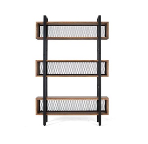 ORGANIZATOR 180CM, CULOARE NATUR/NEGRU, LEMN MASIV DE MANGO SI METAL, GINER Y COLOMER