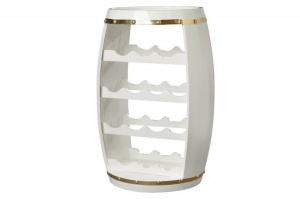 ORGANIZATOR DE VINURI, BODEGA 60CM, LEMN, ALB, MODEL DEOSEBIT - Img 6