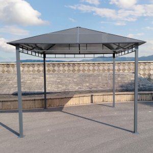 PAVILION DE GRADINA DARI 3X3M, CU ACOPERIS DIN POLICARBONAT
