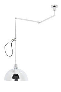 PENDUL 360 ARGINTIU/CROM, CONFECTIONAT DIN METAL CROMAT, STIL MODERN