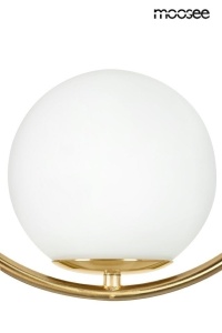 PENDUL AURELIA 25 GOLD, CONFECTIONAT DIN STICLA SI METAL, STIL MODERN - Img 3