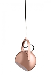 PENDUL BALL L, CUPRU, DIN METAL, STIL MODERN, B2 - Img 2