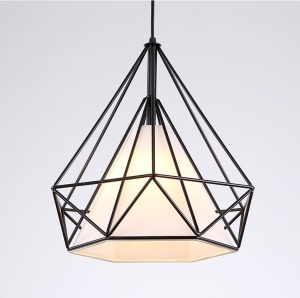 PENDUL BELLO APP010-1CP, 28x28 cm, NEGRU, DIN OTEL SI METAL DE INALTA CALITATE, STIL MODERN, TU - Img 3