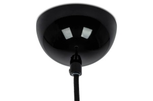 PENDUL BOY S FI18, NEGRU, DIN METAL SI STICLA, STIL MODERN, B2 - Img 3