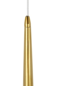 PENDUL DROP GOLD, AURIU, DIN METAL, STIL MODERN, B2 - Img 3