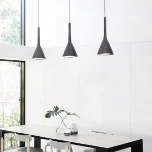 PENDUL FLAT A, FLAT WHITE, 25x123 cm, ALB, DIN ALUMINIU DE INALTA CALITATE, STIL MODERN, TU - Img 5