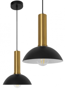 PENDUL GREEN OSTI C. BLACK AND GOLD, 30x100 cm, NEGRU SI AURIU, DIN ALUMINIU, STIL MODERN, TU