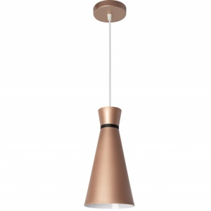 PENDUL KONA B PINK APP100-1CP, 12x125 cm, ROZ AURIU MAT, DIN ALUMINIU, STIL MODERN, TU
