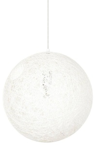 PENDUL LUNA 100, ALB, DIN CANEPA, STIL MODERN, B2