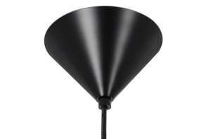 PENDUL LUNA 80, NEGRU, DIN CANEPA, STIL MODERN, B2 - Img 6