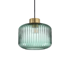 PENDUL MINT-2 SP1, VERDE, DIN STICLA, STIL MODERN