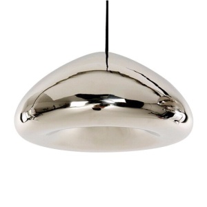 PENDUL MIRROR SILVER APP322-1CP, 29x15,5 cm, ARGINTIU SI NEGRU, DIN STICLA, STIL MODERN, TU