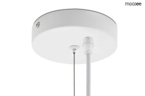 PENDUL NEST 60 ALB, CONFECTIONAT DIN RASINA, STIL MODERN - Img 4
