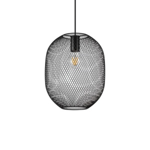 PENDUL NET SP1 D24, NEGRU, DIN METAL, STIL MODERN