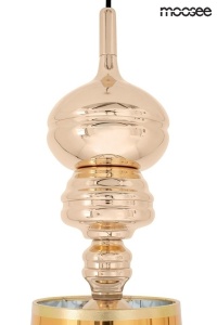 PENDUL QUEEN 20 GOLD, CONFECTIONAT DIN PLASTIC SI ALUMINIU, STIL MODERN - Img 3