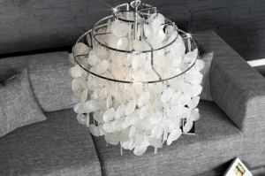 PENDUL SHELL RINGS L 1365 DESIGN MODERN - Img 4