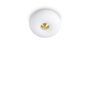 PLAFONIERA ARIZONA PL2, ALB, DIN STICLA, STIL MODERN