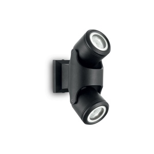 PLAFONIERA DE EXTERIOR XENO PL2, NEGRU, STIL MODERN, IDEAL LUX